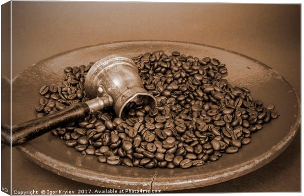 Arab coffee pot Canvas Print by Igor Krylov