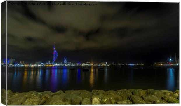 Portsmouth Harbour. Canvas Print by Angela Aird