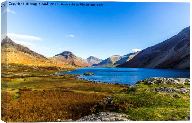 The Lake District Canvas Print by Angela Aird