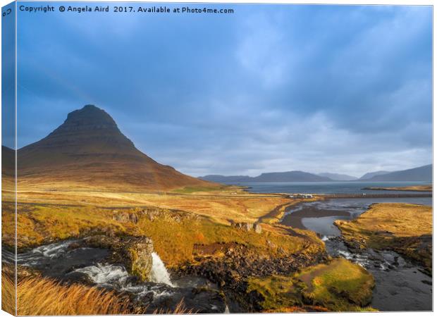 Kirkjufell. Canvas Print by Angela Aird