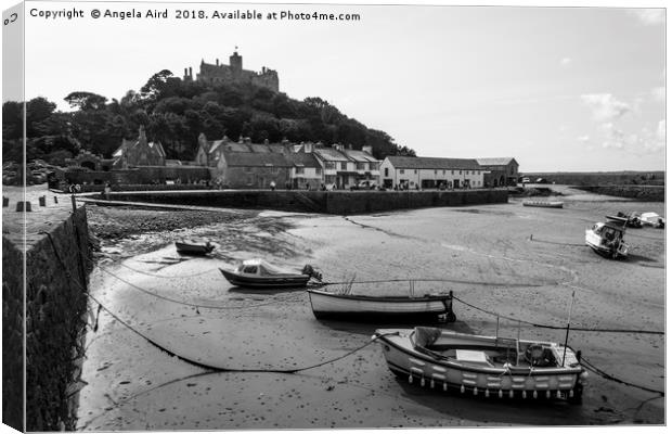 St Michael's Mount. Canvas Print by Angela Aird