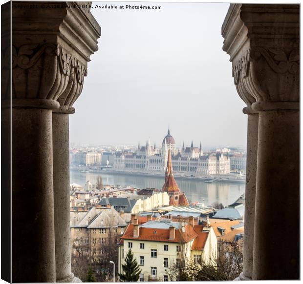 Budapest. Canvas Print by Angela Aird