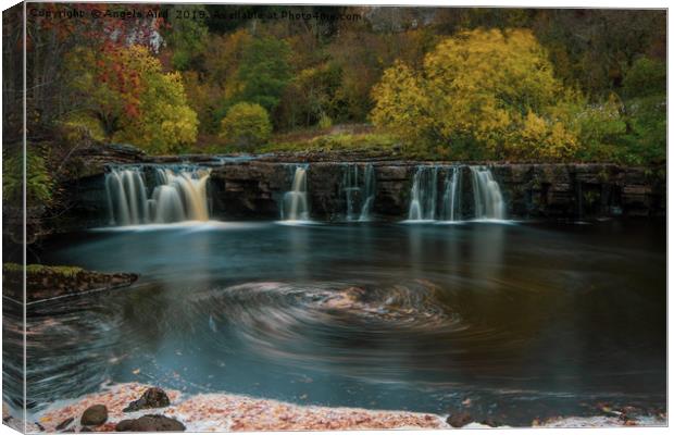 Whirlpool. Canvas Print by Angela Aird