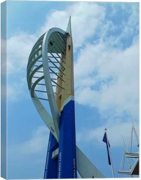 Spinnaker Tower, Portsmouth Canvas Print by Henry Horton
