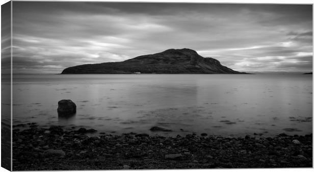 The Holy Isle Canvas Print by Samuel Kerr