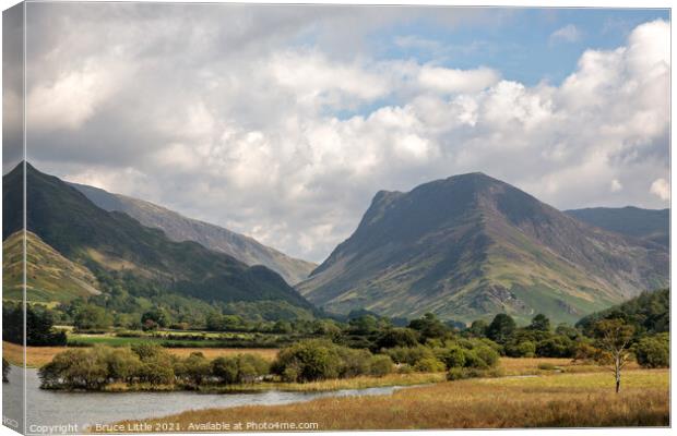 Fleetwith Pike Canvas Print by Bruce Little