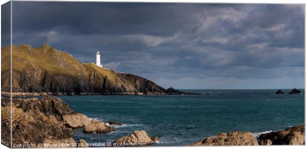 Start Point Lighthouse Panorama Canvas Print by Bruce Little