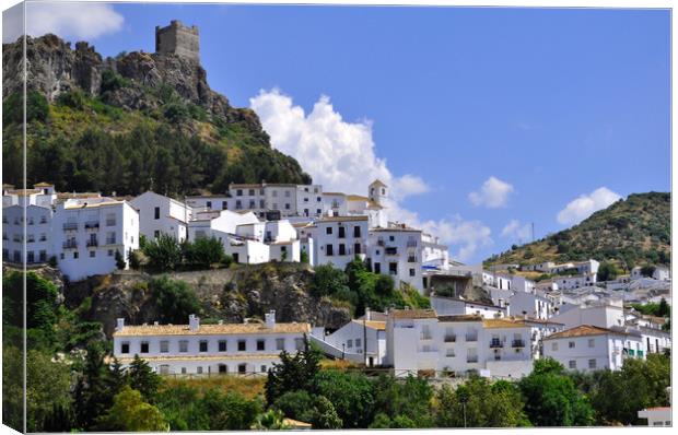 Andalusian village Canvas Print by Adrian Susman
