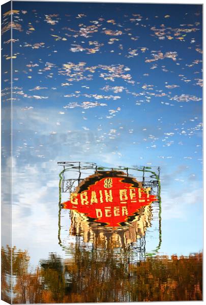 Beero on the River Canvas Print by Jim Hughes