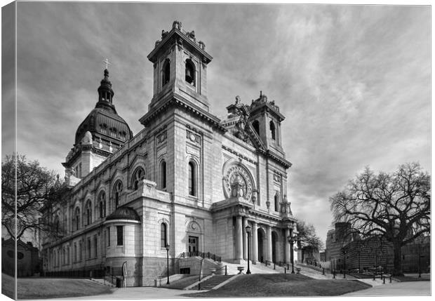 Basilica of Saint Mary in Minneapolis Canvas Print by Jim Hughes