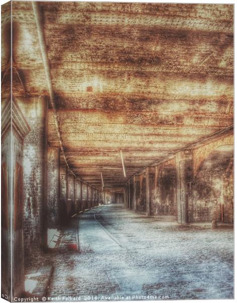 Road to nowhere Canvas Print by Keith Folkard