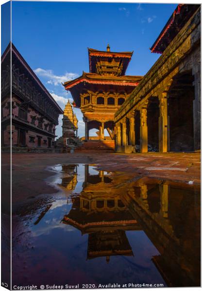 SUDEEP SUWAL Canvas Print by Sudeep Suwal