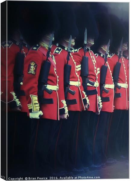 The Queens Guard Canvas Print by Brian Pearce