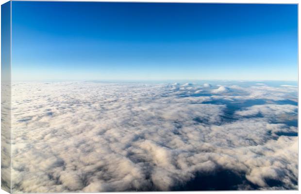 Earth Photo From 10.000m (32.000 feet) Canvas Print by Radu Bercan