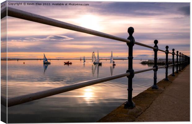 Sailing  Canvas Print by Kevin Elias