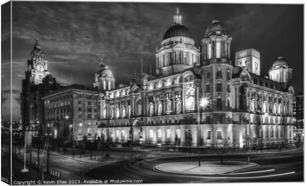 Liverpool architecture Canvas Print by Kevin Elias