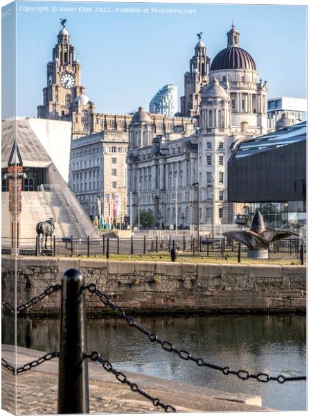 The Three Graces Canvas Print by Kevin Elias