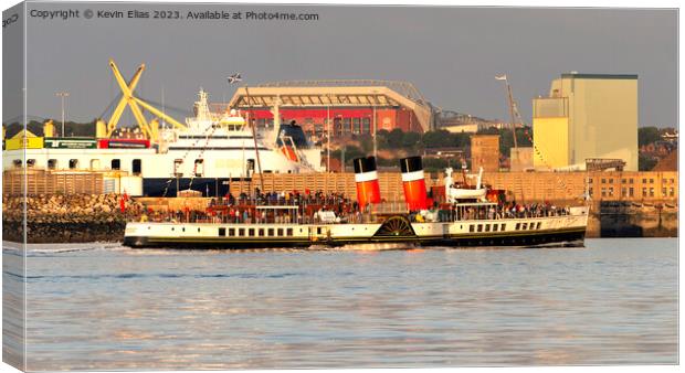 PS Waverley  Canvas Print by Kevin Elias