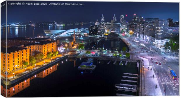 Liverpool docks Canvas Print by Kevin Elias