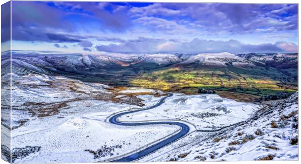 Resurgence of Edale Valley Post-Winter Canvas Print by Kevin Elias