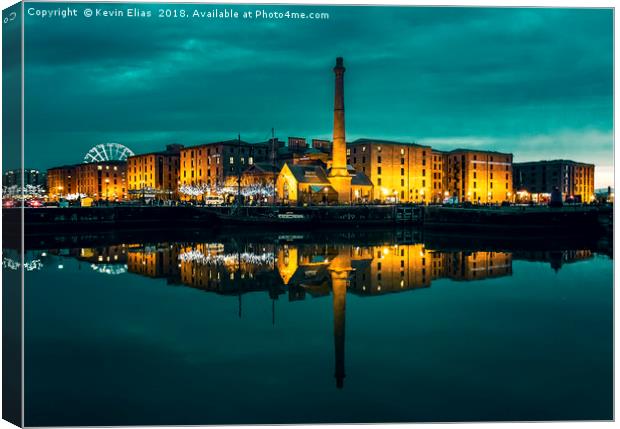 Albert dock Liverpool Canvas Print by Kevin Elias