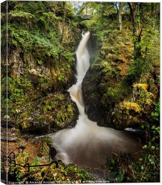 Aira Force Canvas Print by AMANDA AINSLEY