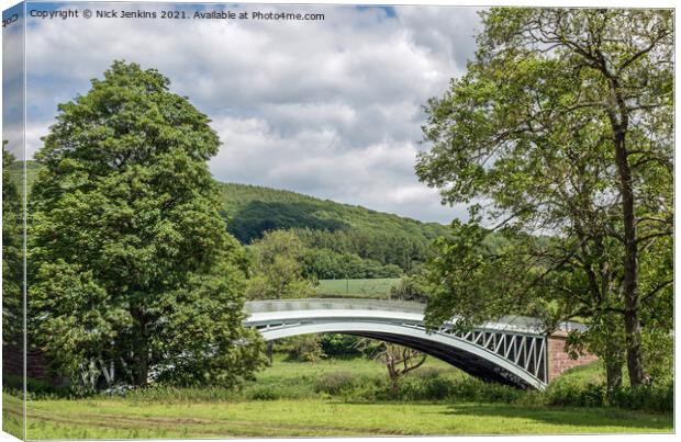Bigsweir Bridge River Wye Monmouthshire Canvas Print by Nick Jenkins