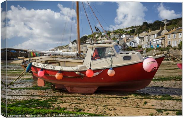 Dolly of Mousehole Canvas Print by Heidi Stewart