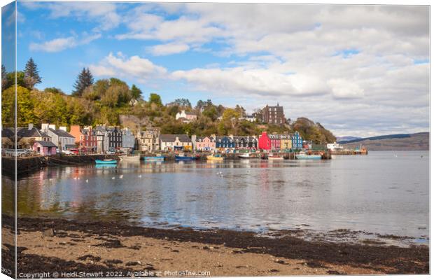 Tobermory, Isle of Mull Canvas Print by Heidi Stewart