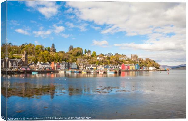 Tobermory, Isle of Mull Canvas Print by Heidi Stewart