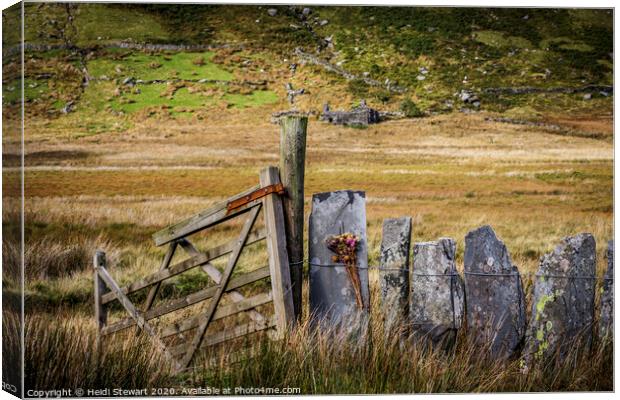 Cwmorthin Slate Quarry Canvas Print by Heidi Stewart