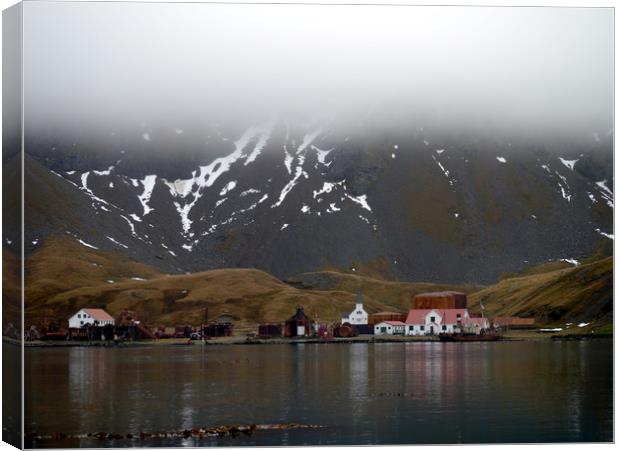 South Georgia Whaling Station Canvas Print by Paul Coleman