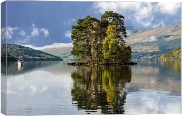 Loch Tay Canvas Print by Matt Johnston