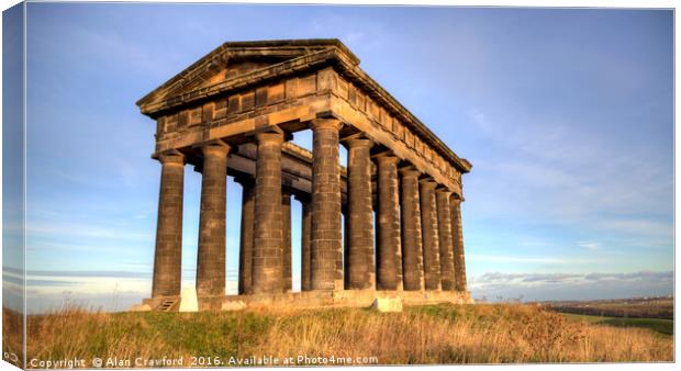 Penshaw Monument, Sunderland Canvas Print by Alan Crawford