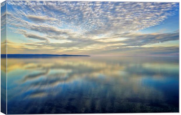 Sea and Sky Canvas Print by Colin Woods