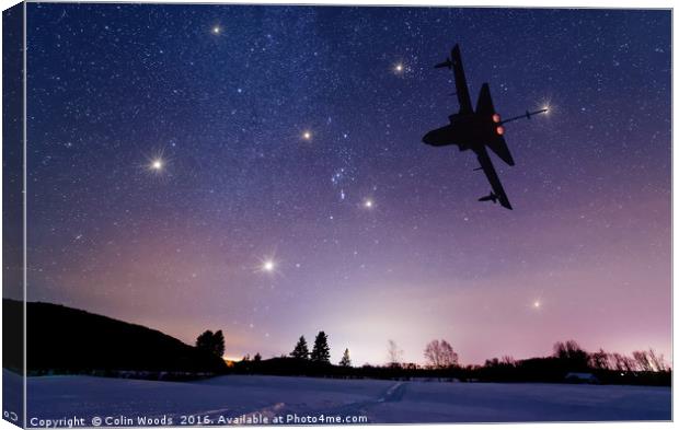 Nightflight Canvas Print by Colin Woods