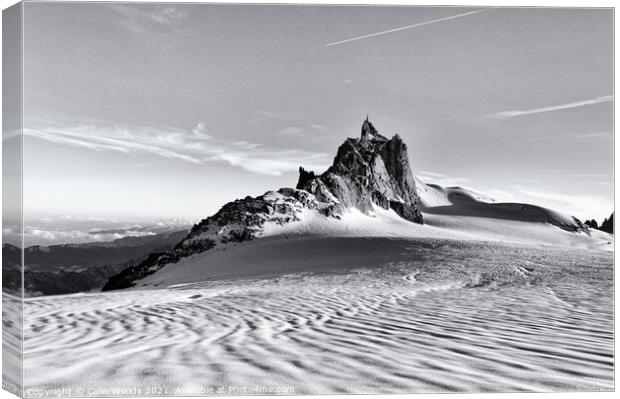 The Aiguille du Midi Canvas Print by Colin Woods