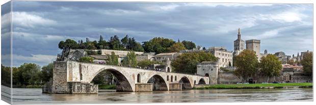 Pont d'Avignon Canvas Print by Arterra 