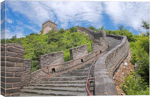Great Wall of China Canvas Print by Arterra 