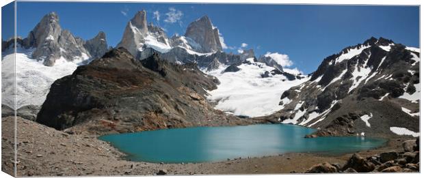 Mount Fitz Roy, Patagonia Canvas Print by Arterra 