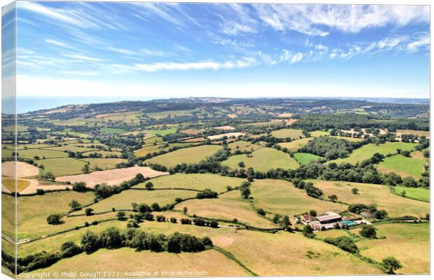 Fishponds View Dorset Canvas Print by Philip Gough