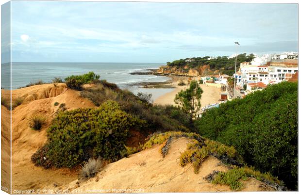 Menorca coast view Canvas Print by Philip Gough