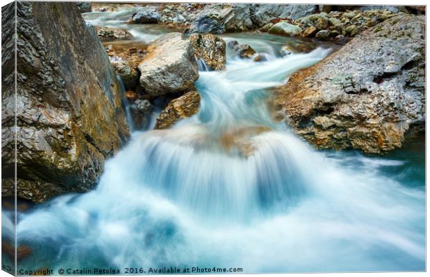 Mountain river Canvas Print by Ragnar Lothbrok