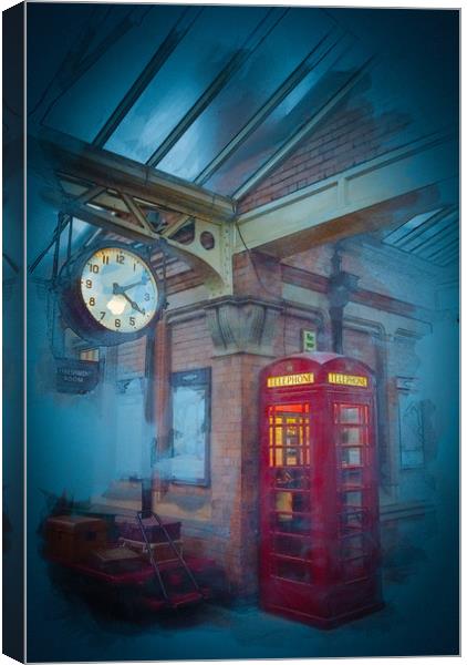 Night Box Canvas Print by George Cairns