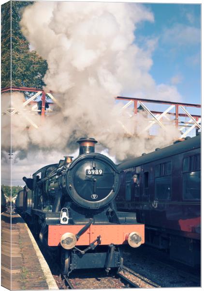 Age of Steam Canvas Print by George Cairns