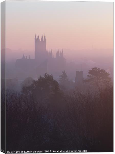 Canterbury at dawn Canvas Print by Wayne Lytton