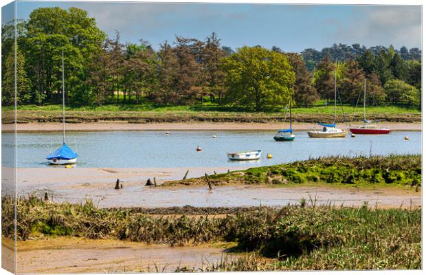 river orwell suffolk Canvas Print by Kevin Snelling