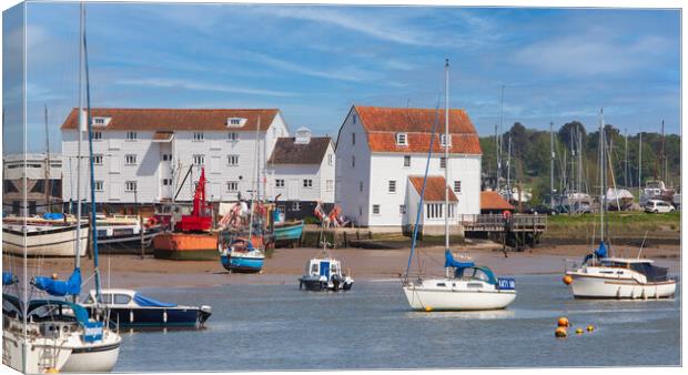 Tranquil Tide Mill by Riverside Canvas Print by Kevin Snelling