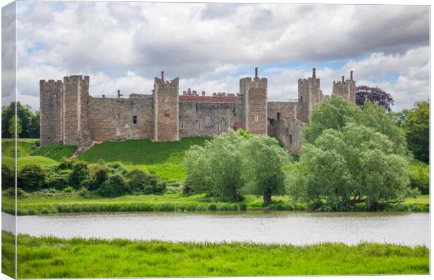 Majestic Medieval Fortress Canvas Print by Kevin Snelling