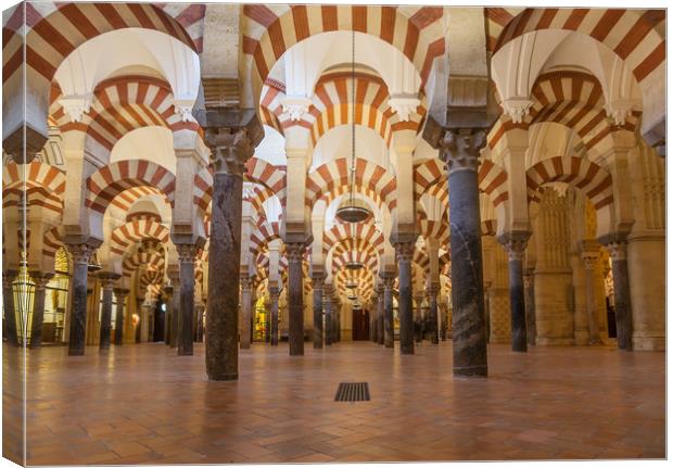 Aweinspiring Cordoba Mezquita Canvas Print by Kevin Snelling